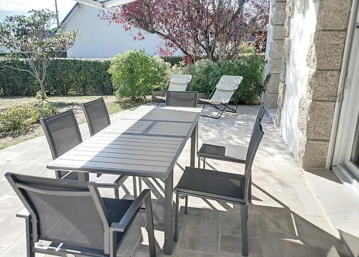 בית נופש Maison Plain Pied 4 Chambres, Terrasse, Jardin, Parking, Proche Plage/commerces, Wi-fi Gratuite - Fr-1-361-450 *